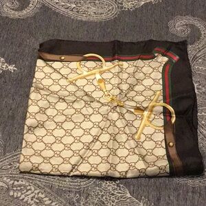 Gucci silk scarf